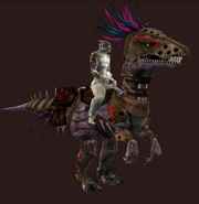 Vicious Mountain Saliraptor (Equipped)