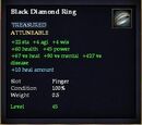 Black Diamond Ring