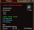 Cestus of Honed Initiative