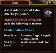 Astral Adornment of Extra Attacks (Superior)