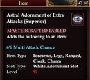 Astral Adornment of Extra Attacks (Superior)