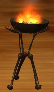 Ferrite skeletal brazier (Visible)