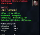 Reinforced Heavy Dwarven Work Boots