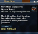 Norrathian Express Box, Qeynos Branch