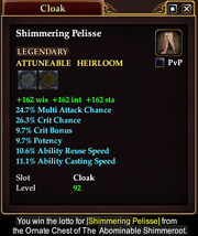Shimmering Pelisse