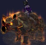 Sootfoot Spiky Lava Cow (Visible)