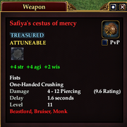 Safiya's cestus of mercy