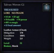 Talvus Woven Gi
