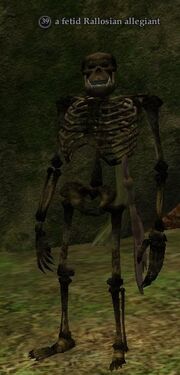 A fetid Rallosian allegiant