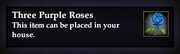 Three Purple Roses