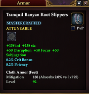 Tranquil Banyan Root Slippers