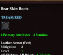 Bear Skin Boots
