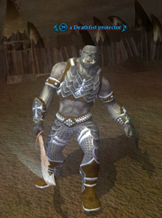 A Deathfist protector