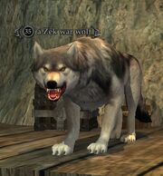 A Zek war wolf