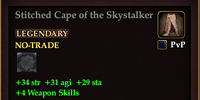 Stitched Cape of the Skystalker