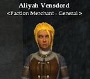Aliyah Vensdord