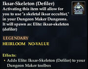 Iksar-Skeleton (Defiler)