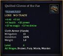 Quilted Gloves of the Fae