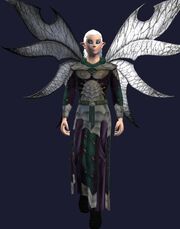 Shiny Metallic Robe (Worn)