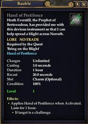 Hand of Pestilence