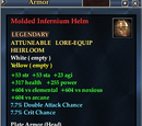 Molded Infernium Helm