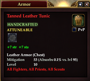 Tanned Leather Tunic