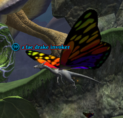 A fae drake invoker