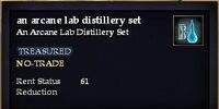 An arcane lab distillery set