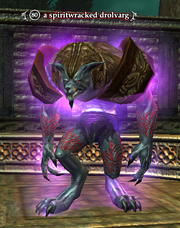 A spiritwracked drolvarg