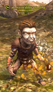 An overzealous grimling