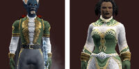 Green Formal Attire