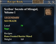 Scribes' Secrets of Miragul, Volume I