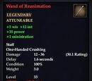 Wand of Reanimation