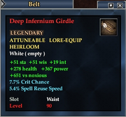 Deep Infernium Girdle