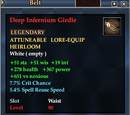 Deep Infernium Girdle