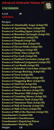 Advanced Alchemist Volume 69