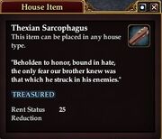 Thexian Sarcophagus