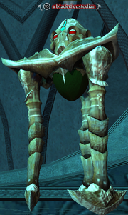 A bladed custodian