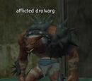 Afflicted drolvarg