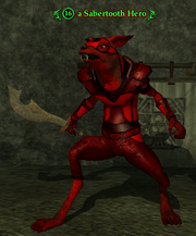 A Sabertooth Hero (Blackburrow)