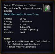 Naiad Waterworker Potion