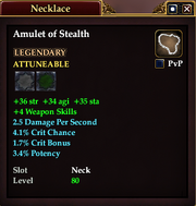 Amulet of Stealth