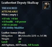 Leatherfoot Deputy Skullcap