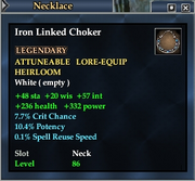 Iron Linked Choker