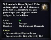 Schmenko's Warm Spiced Cider
