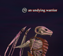 An undying warrior