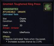 Gnomish Toughened Ring Press