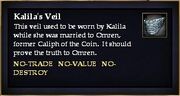 Kalila's Veil