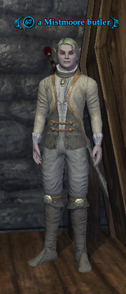 A Mistmoore butler