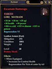 Excarnate Footwraps